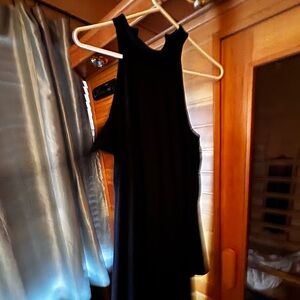 Chic Black One Shoulder Dress